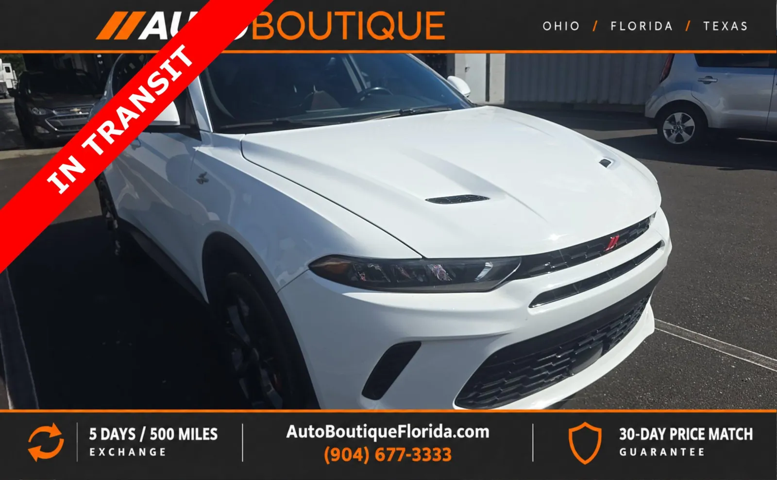 White 2023 Dodge Hornet GT for sale in Jacksonville, FL