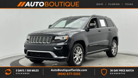 Black 2015 Jeep Grand Cherokee Summit for sale in Jacksonville, FL
