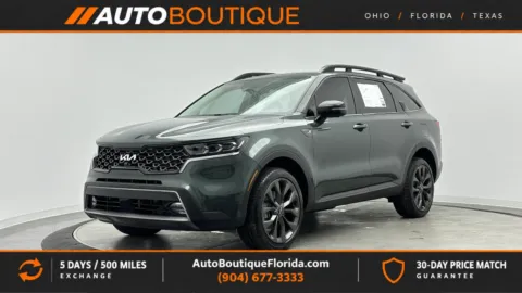 Green 2022 Kia Sorento X-Line SX Prestige for sale in Jacksonville, FL