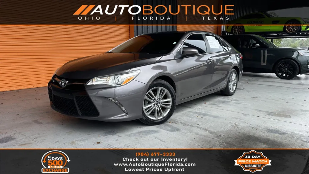 2015 Toyota Camry SE for sale in Jacksonville, FL