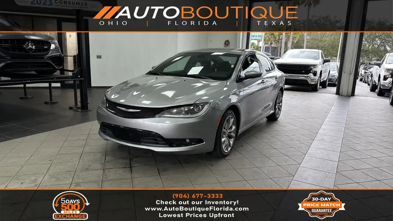 2015 Chrysler 200 S for sale in Jacksonville, FL