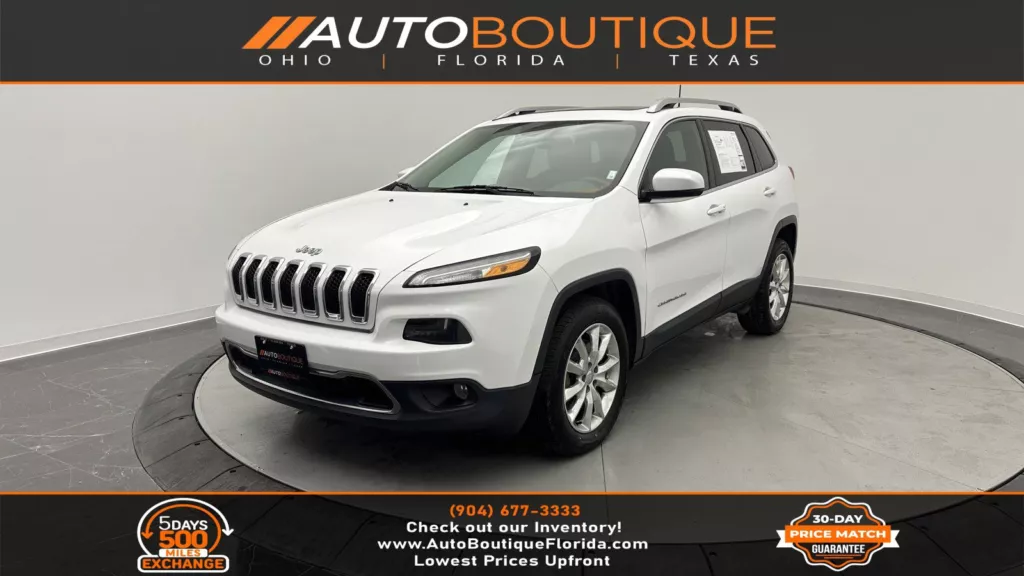 2016 Jeep Cherokee Limited for sale in Jacksonville, FL