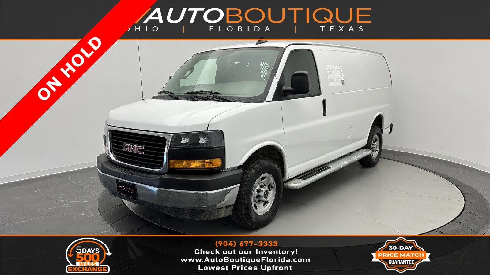 2024 GMC Savana Cargo Van 2500 for sale in Jacksonville, FL