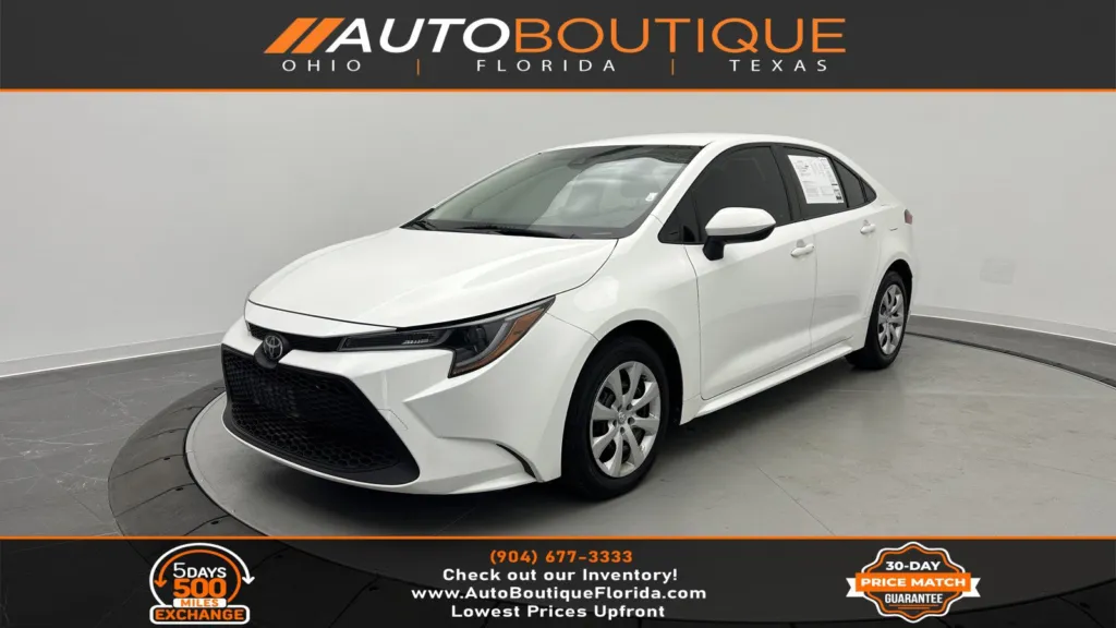 Used 2021 Toyota Corolla LE for sale in Jacksonville, FL | VIN ...
