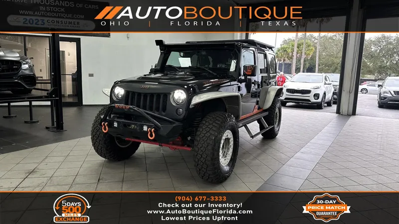 2016 Jeep Wrangler Unlimited Rubicon Hard Rock for sale in Jacksonville, FL