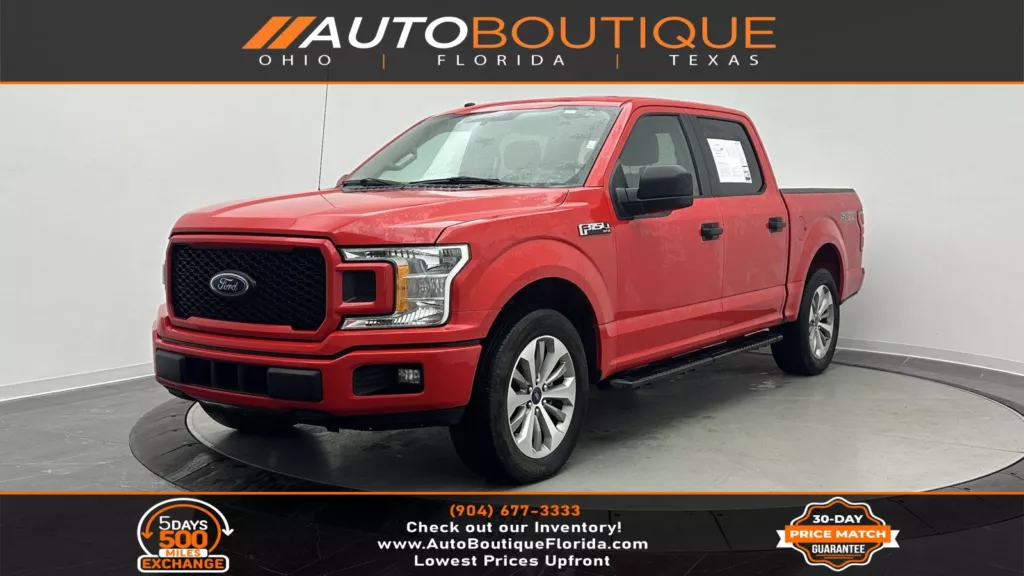Used 2018 Ford F-150 XL for sale in Jacksonville, FL at Auto Boutique ...