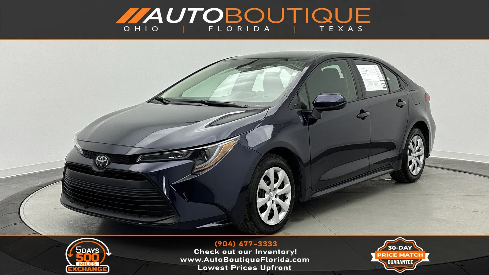 Used 2024 Toyota Corolla LE for sale in Jacksonville, FL at Auto ...