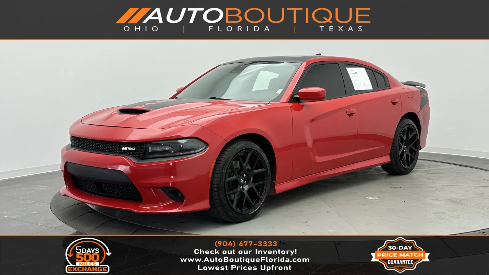 2018 Dodge Charger Daytona for sale in Jacksonville, FL