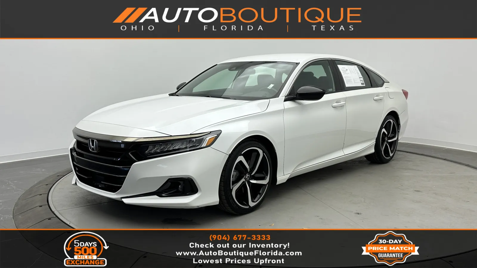2022 Honda Accord Sedan Sport for sale in Jacksonville, FL