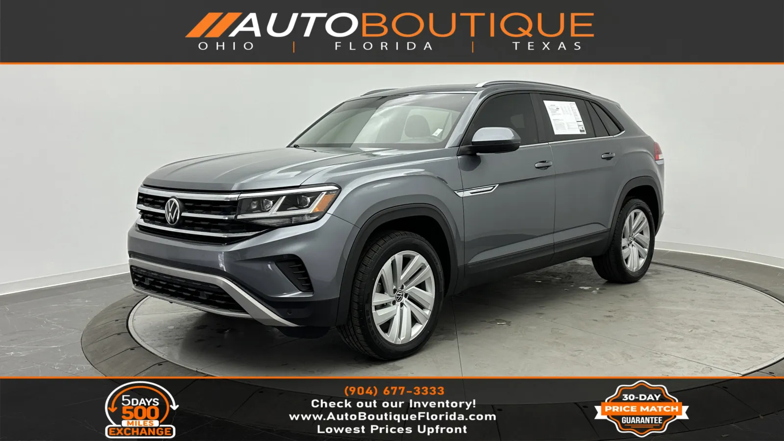 2021 Volkswagen Atlas Cross Sport 3.6L V6 SE w/Technology for sale in Jacksonville, FL