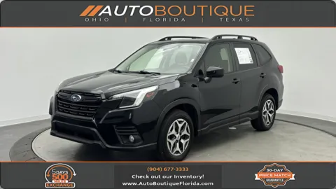 Black 2022 Subaru Forester Premium for sale in Jacksonville, FL