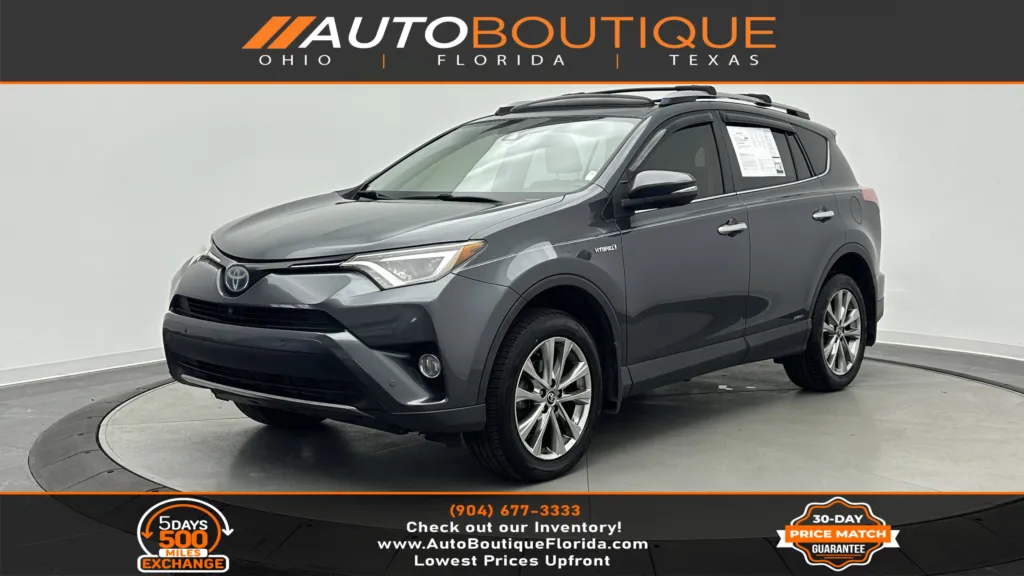 Used 2017 Toyota RAV4 Hybrid Limited for sale in Jacksonville, FL | VIN ...