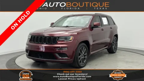 Red 2019 Jeep Grand Cherokee High Altitude for sale in Jacksonville, FL
