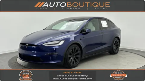 Blue 2022 Tesla Model X Plaid for sale in Jacksonville, FL