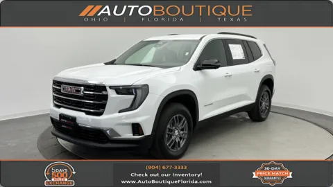 White 2025 GMC Acadia AWD Elevation for sale in Jacksonville, FL