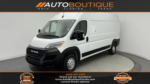 White 2023 Ram ProMaster Cargo Van 2500 159 WB for sale in Jacksonville, FL
