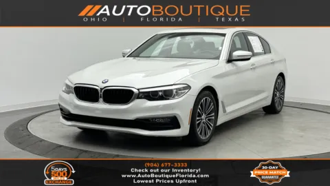 White 2017 BMW 5 Series 530i for sale in Jacksonville, FL