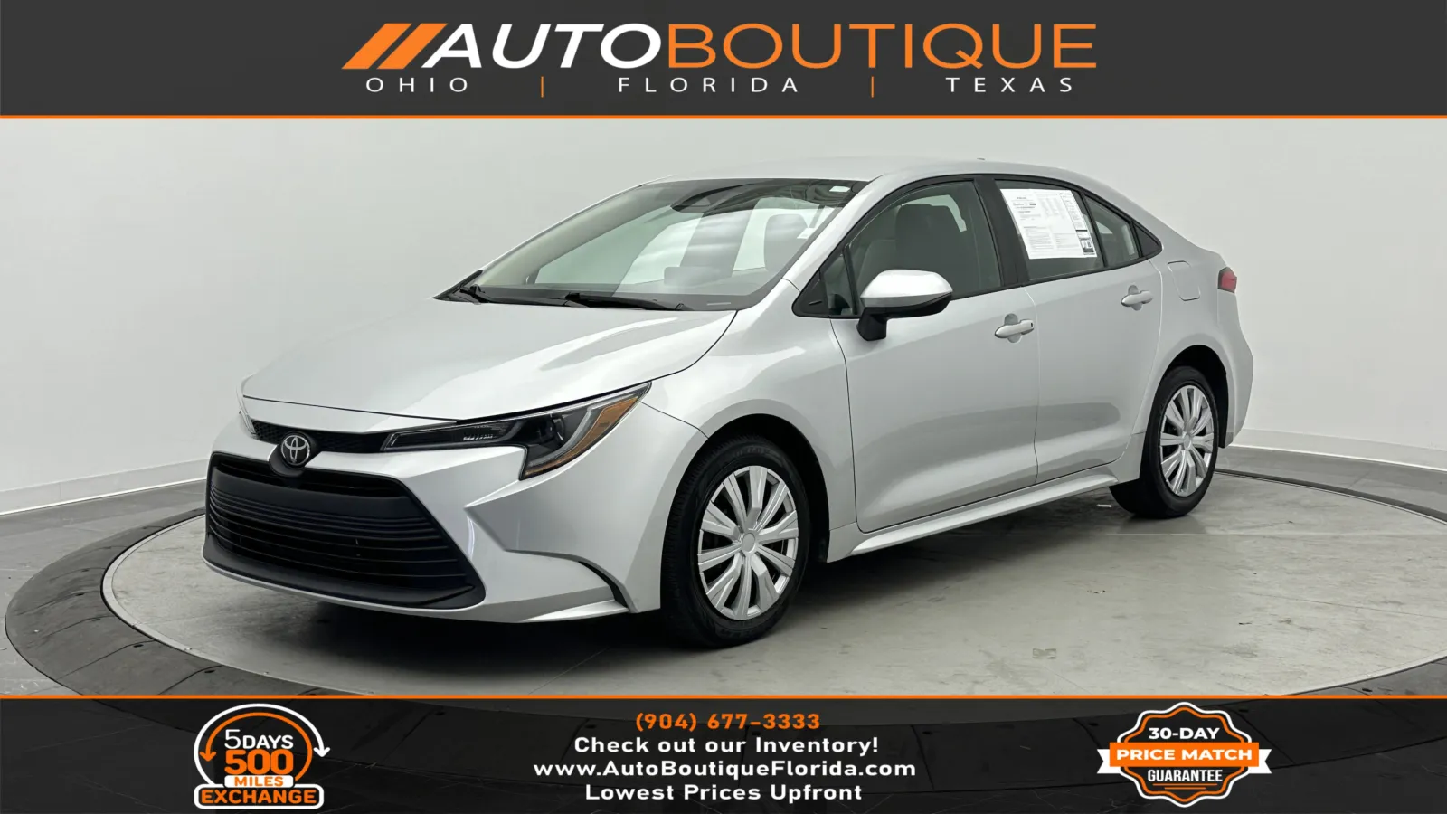 Used 2023 Toyota Corolla LE for sale in Jacksonville, FL at Auto ...