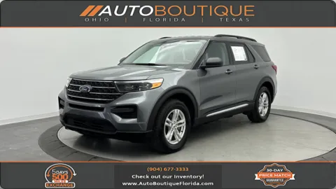 Black 2022 Ford Explorer XLT for sale in Jacksonville, FL