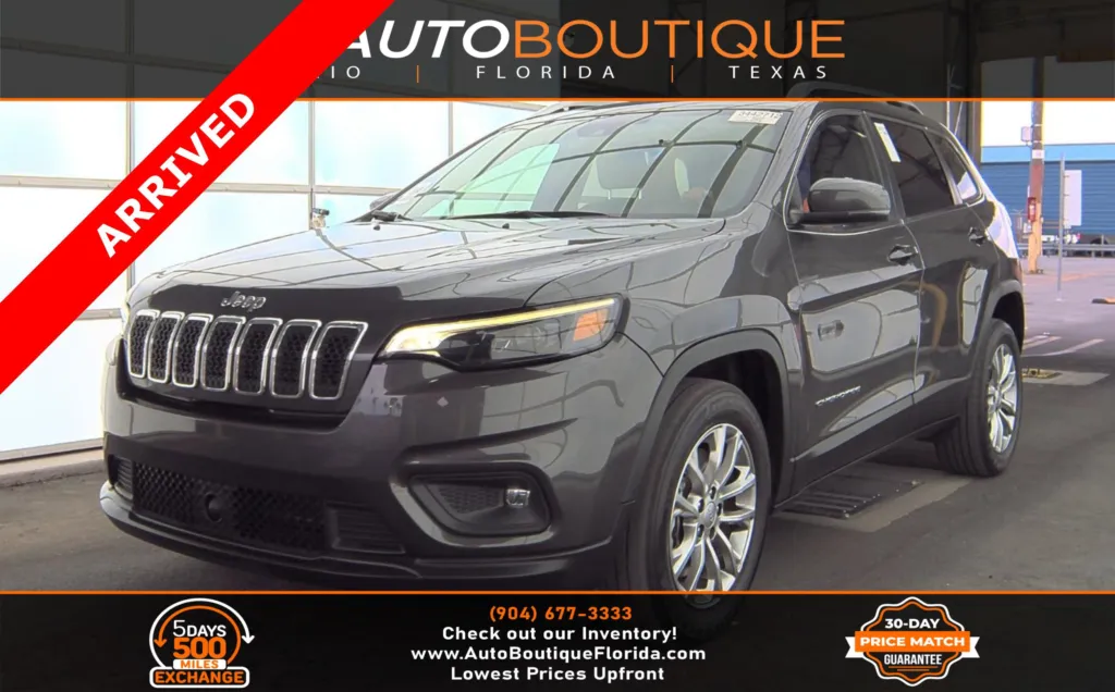 Gray 2021 Jeep Cherokee Latitude Lux for sale in Jacksonville, FL
