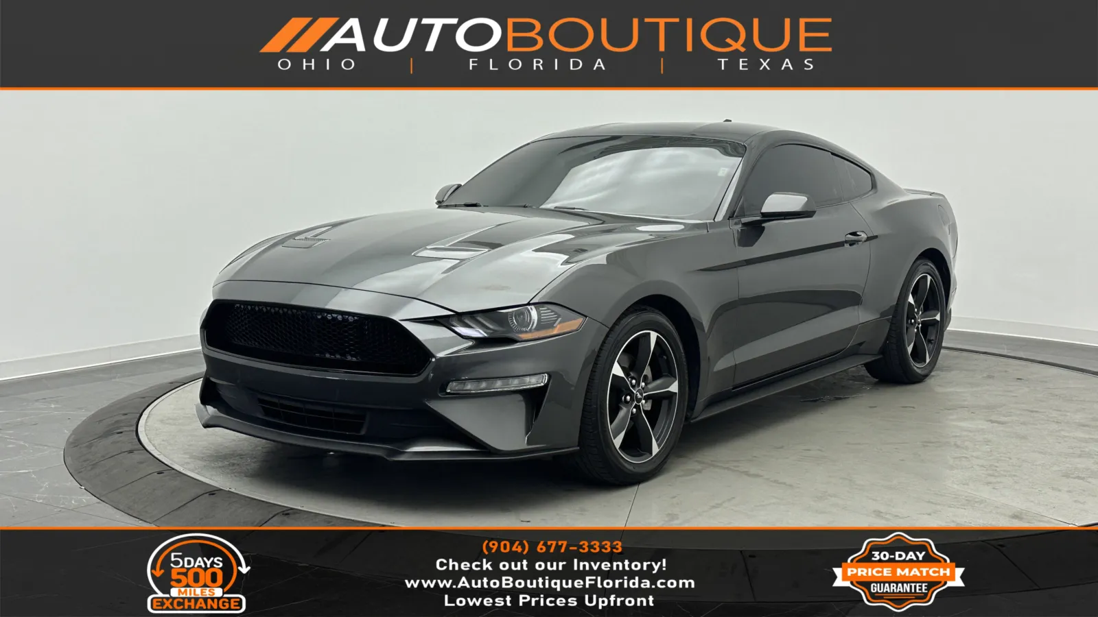 2020 Ford Mustang EcoBoost for sale in Jacksonville, FL