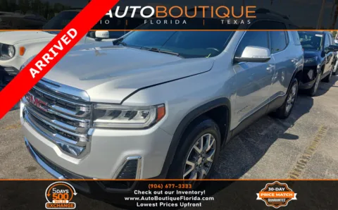 Silver 2020 GMC Acadia SLT for sale in Jacksonville, FL