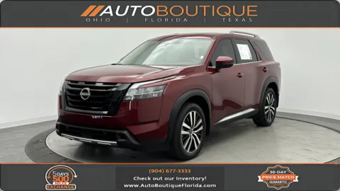 Red 2023 Nissan Pathfinder Platinum for sale in Jacksonville, FL