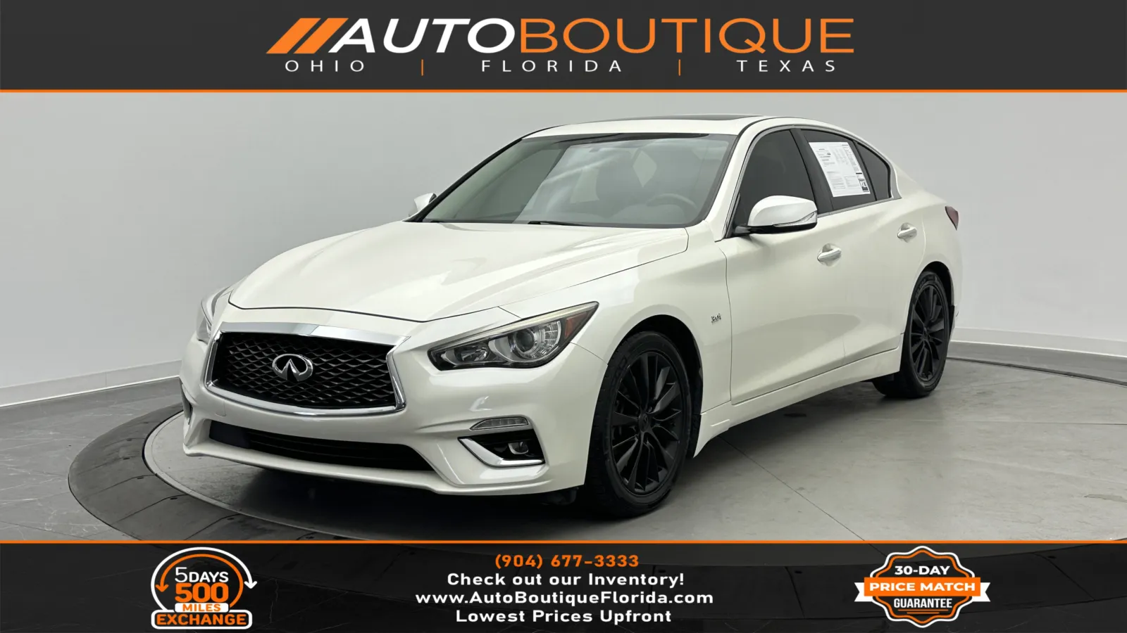 2019 INFINITI Q50 3.0t LUXE for sale in Jacksonville, FL
