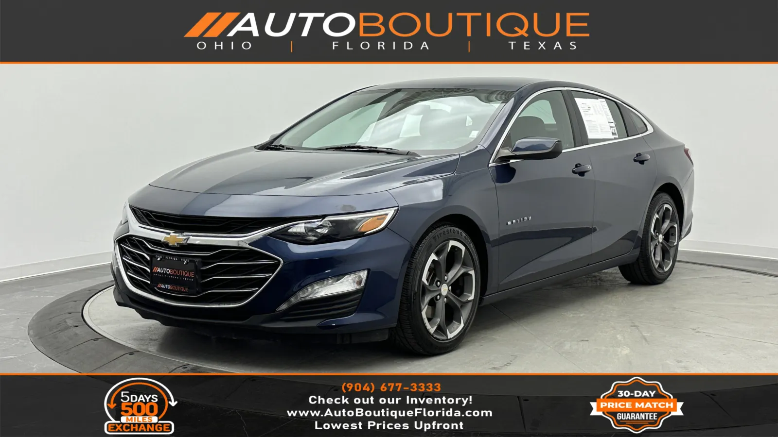 2022 Chevrolet Malibu LT for sale in Jacksonville, FL