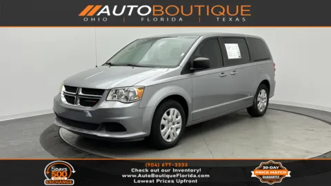 Silver 2018 Dodge Grand Caravan SE for sale in Jacksonville, FL