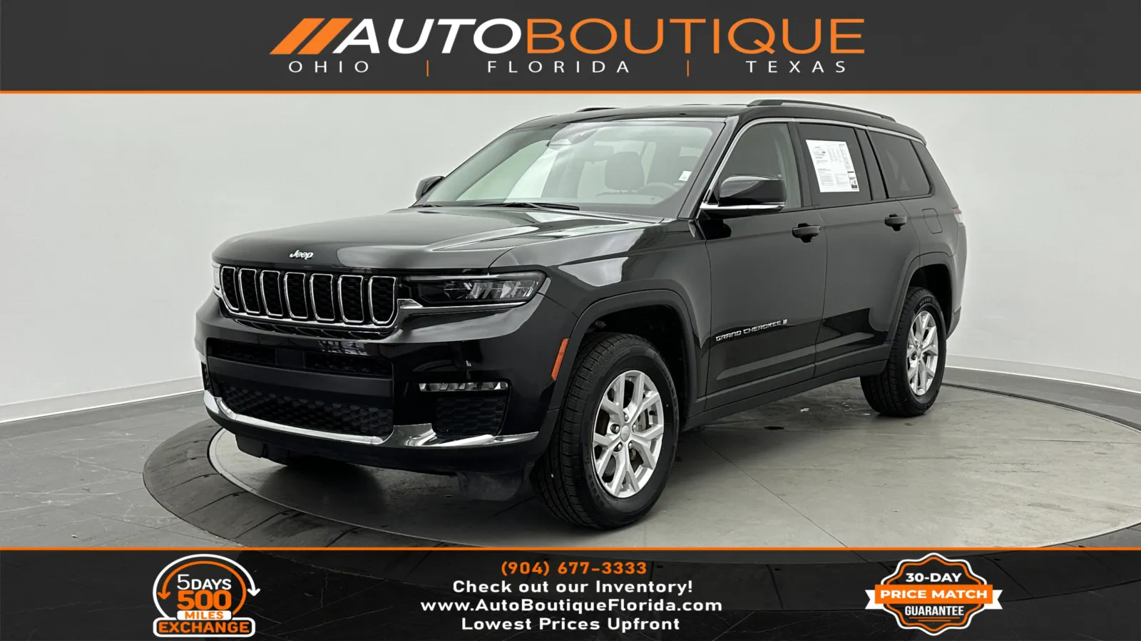 2023 Jeep Grand Cherokee L Limited for sale in Jacksonville, FL