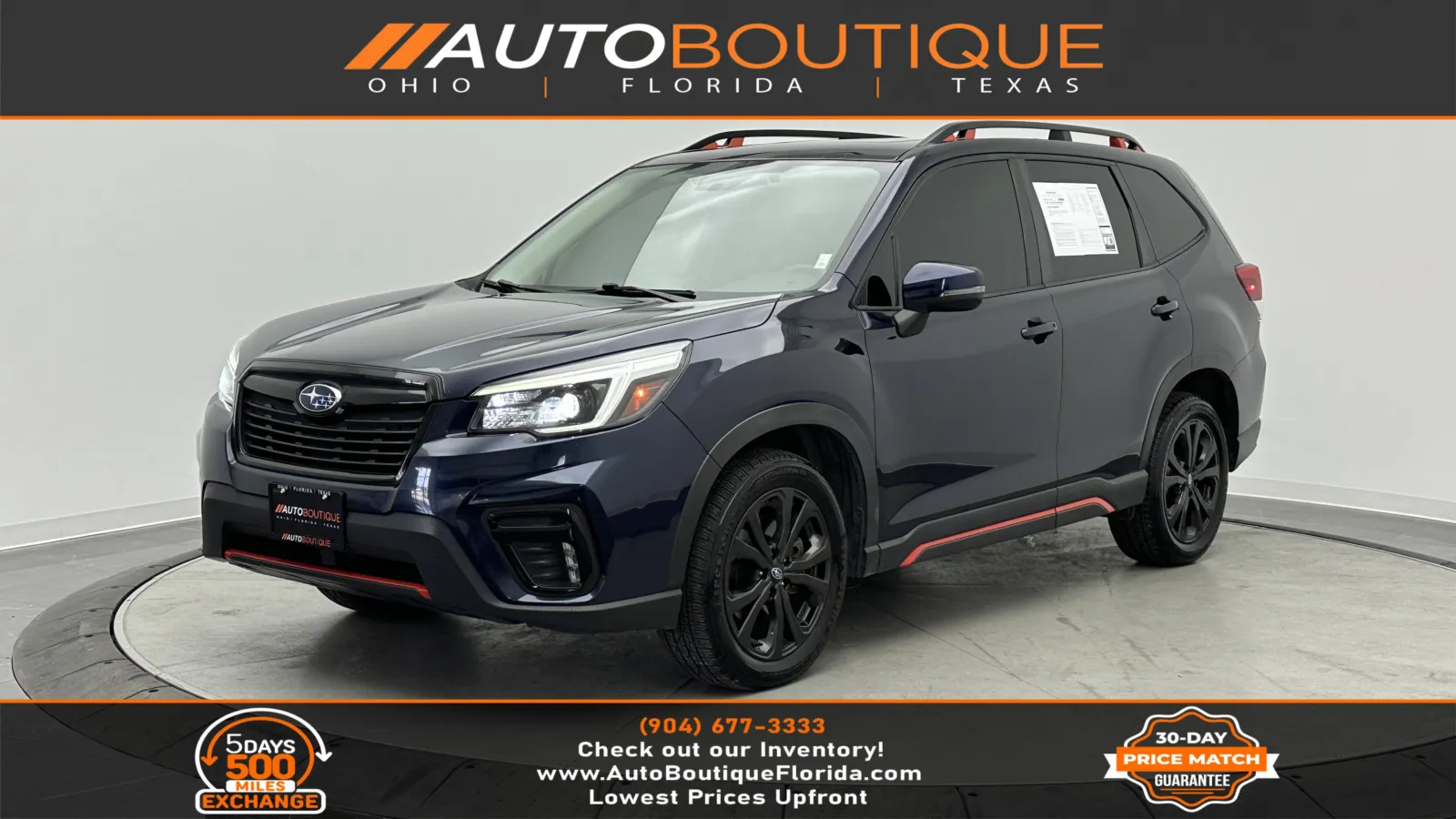 2021 Subaru Forester Sport for sale in Jacksonville, FL