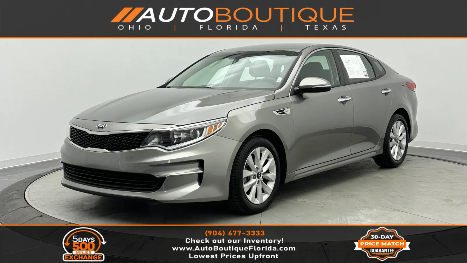 2017 Kia Optima LX for sale in Jacksonville, FL