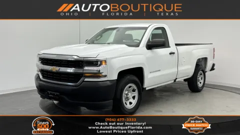 White 2017 Chevrolet Silverado 1500 Work Truck for sale in Jacksonville, FL