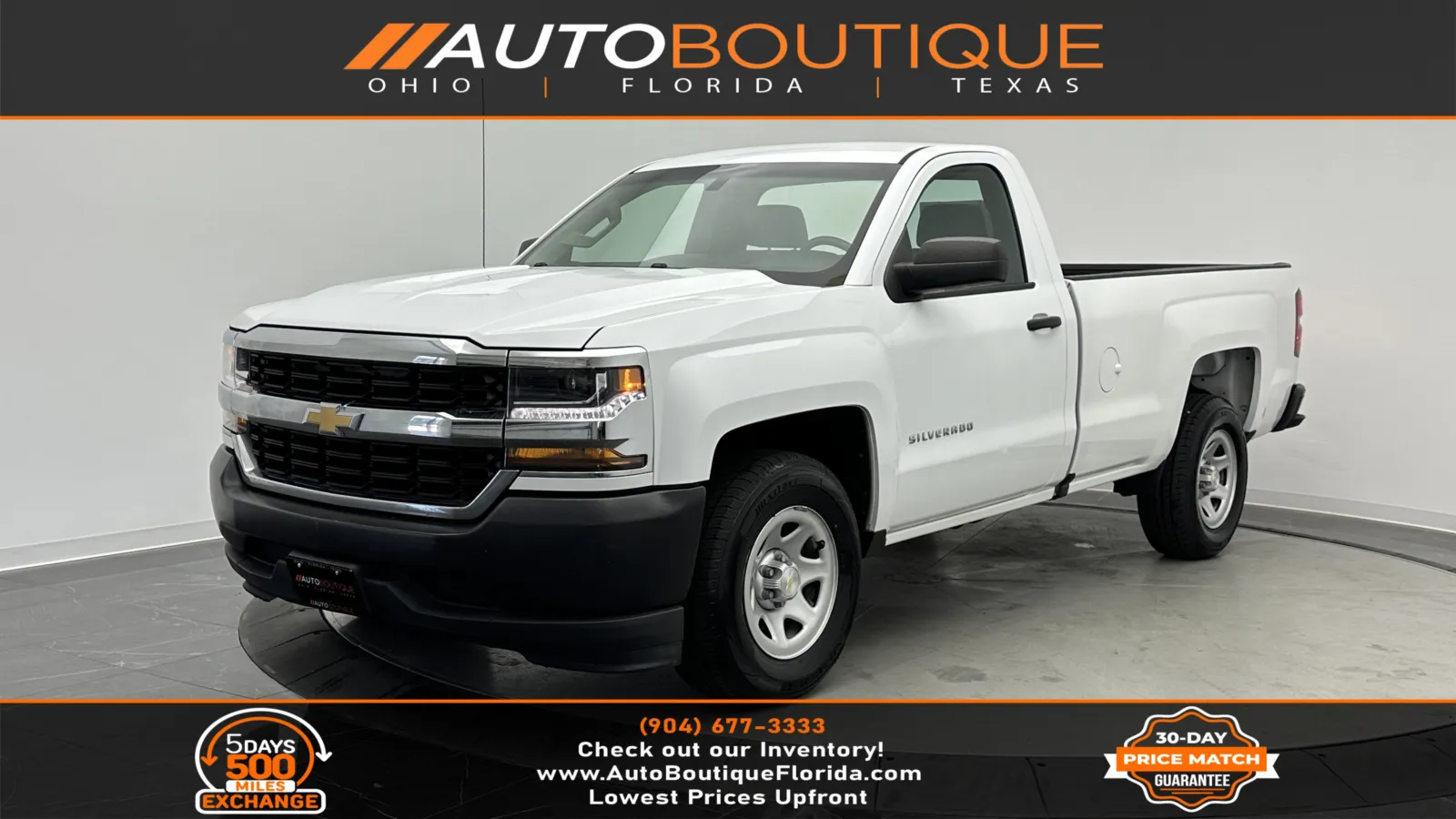 2017 Chevrolet Silverado 1500 Work Truck for sale in Jacksonville, FL