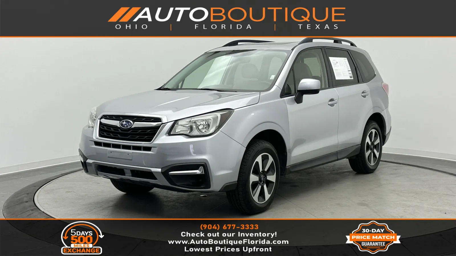 2017 Subaru Forester Premium for sale in Jacksonville, FL