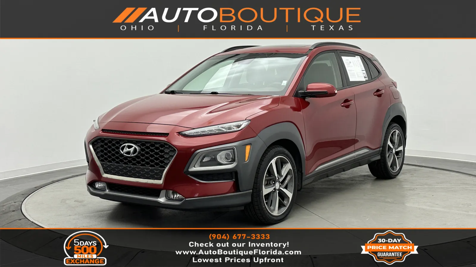 2019 Hyundai Kona Limited for sale in Jacksonville, FL