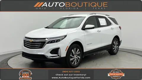 White 2022 Chevrolet Equinox Premier for sale in Jacksonville, FL
