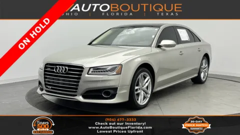 Silver 2017 Audi A8 L 3.0T quattro for sale in Jacksonville, FL