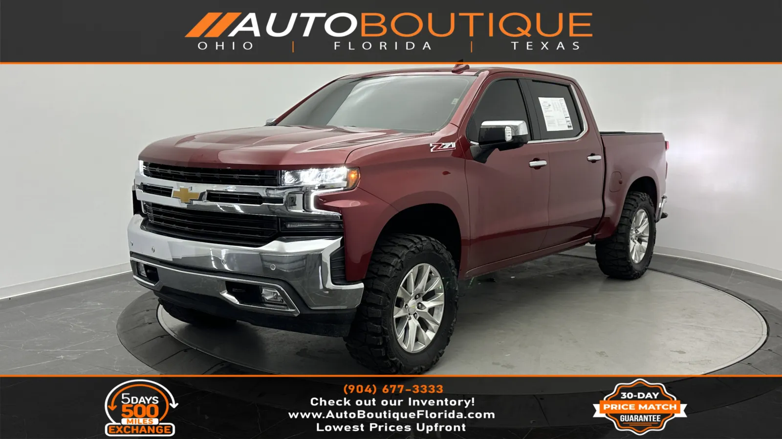 2019 Chevrolet Silverado 1500 LTZ for sale in Jacksonville, FL