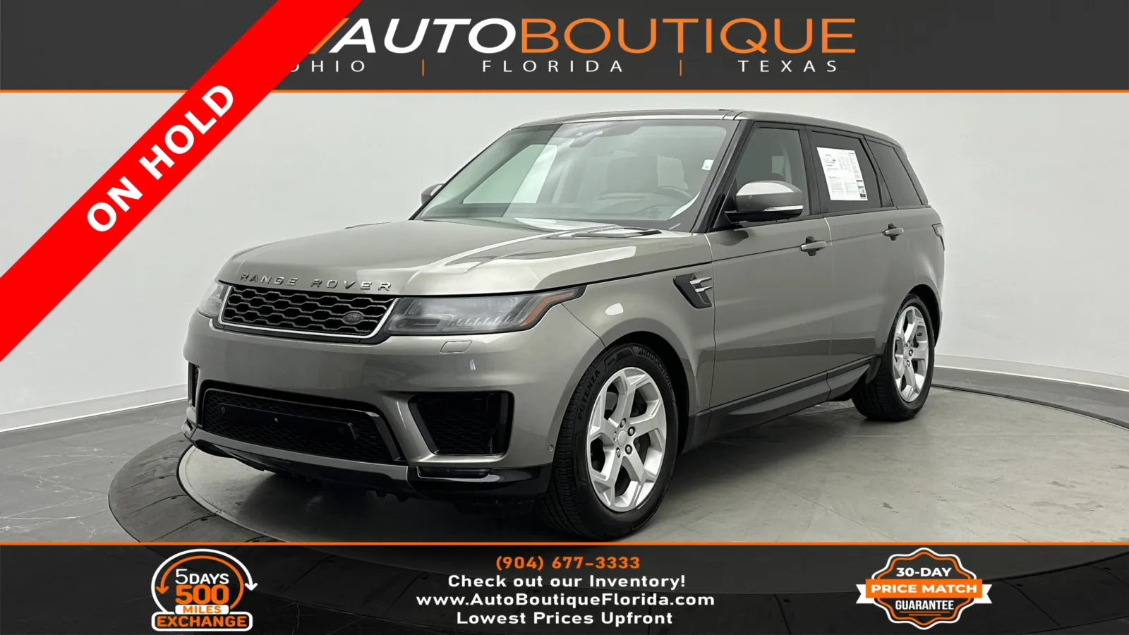 2018 Land Rover Range Rover Sport HSE for sale in Jacksonville, FL