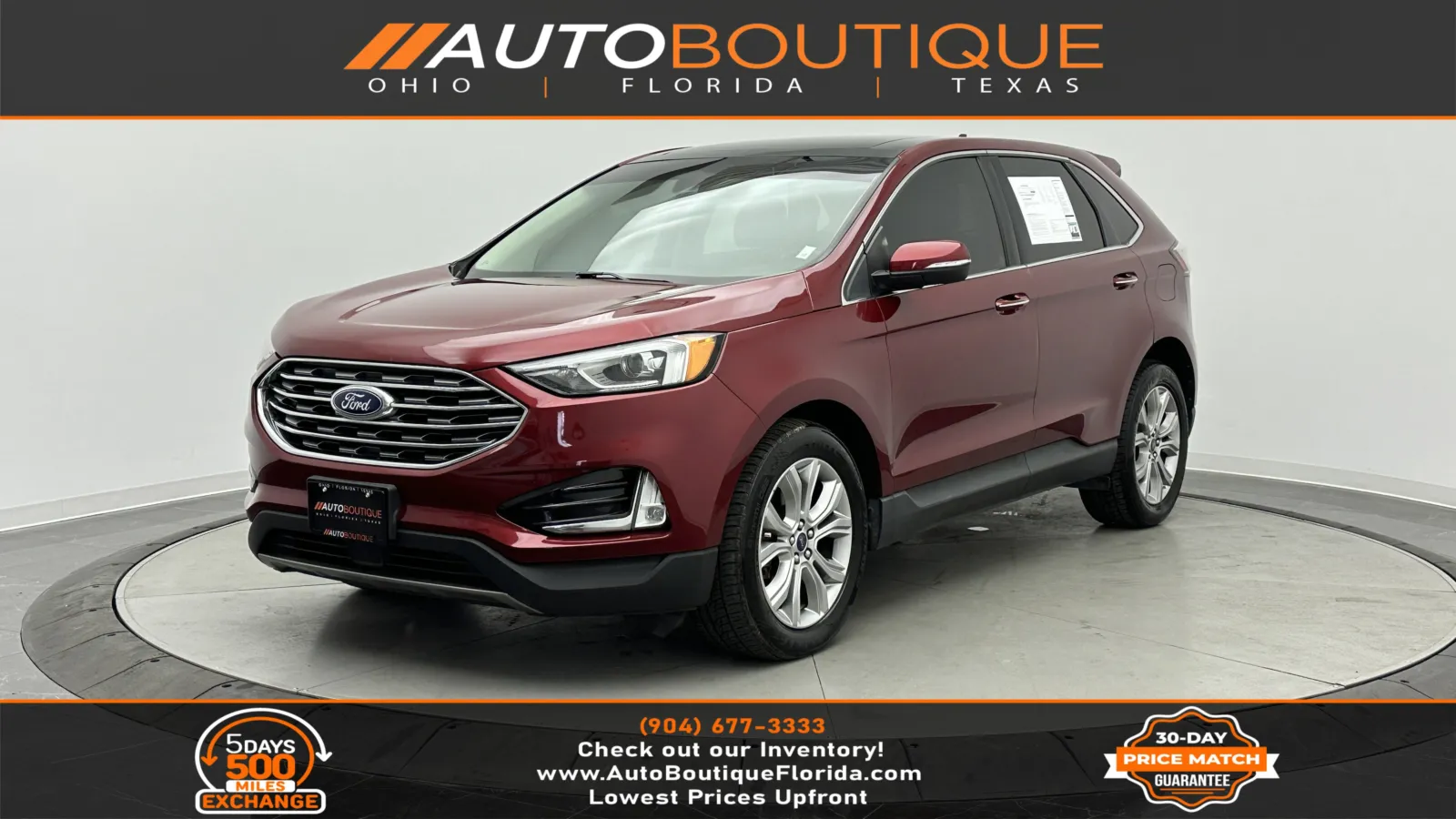 2019 Ford Edge Titanium for sale in Jacksonville, FL