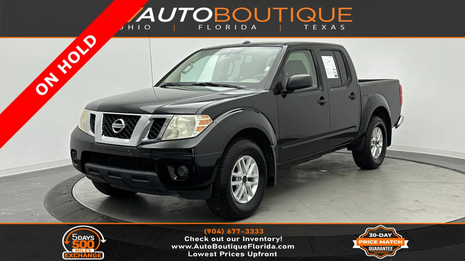 2017 Nissan Frontier SV V6 for sale in Jacksonville, FL