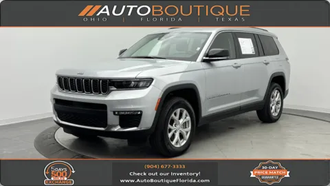Silver 2023 Jeep Grand Cherokee L Limited for sale in Jacksonville, FL
