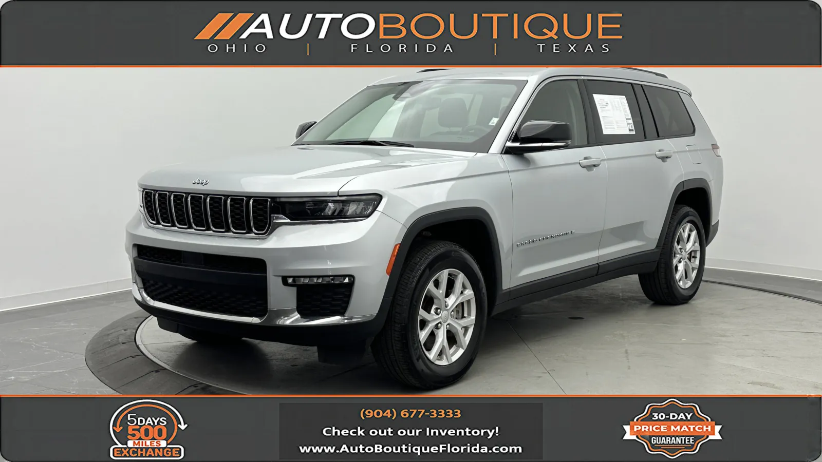 2023 Jeep Grand Cherokee L Limited for sale in Jacksonville, FL