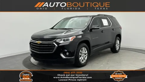 Black 2019 Chevrolet Traverse LT Leather for sale in Jacksonville, FL