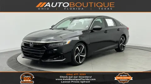 Black 2021 Honda Accord Sedan Sport for sale in Jacksonville, FL