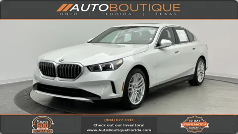 White 2025 BMW 5 Series 530i for sale in Jacksonville, FL