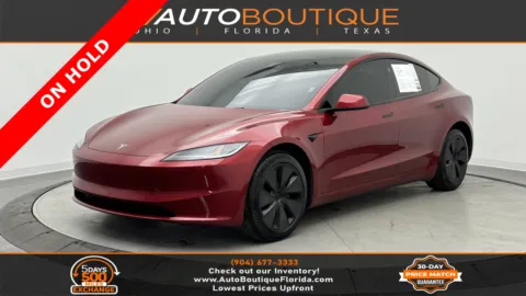 Red 2025 Tesla Model 3 Long Range for sale in Jacksonville, FL