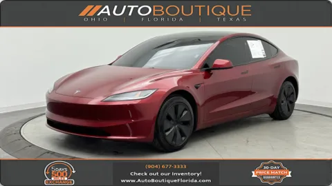 Red 2025 Tesla Model 3 Long Range for sale in Jacksonville, FL